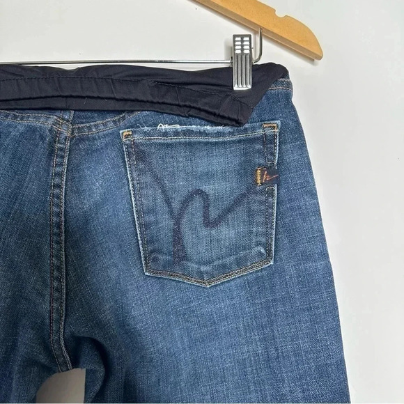 Citizens of Humanity CoH Pacific Ocean Kelly Bootcut Maternity Jeans Size 29 - Picture 8 of 12
